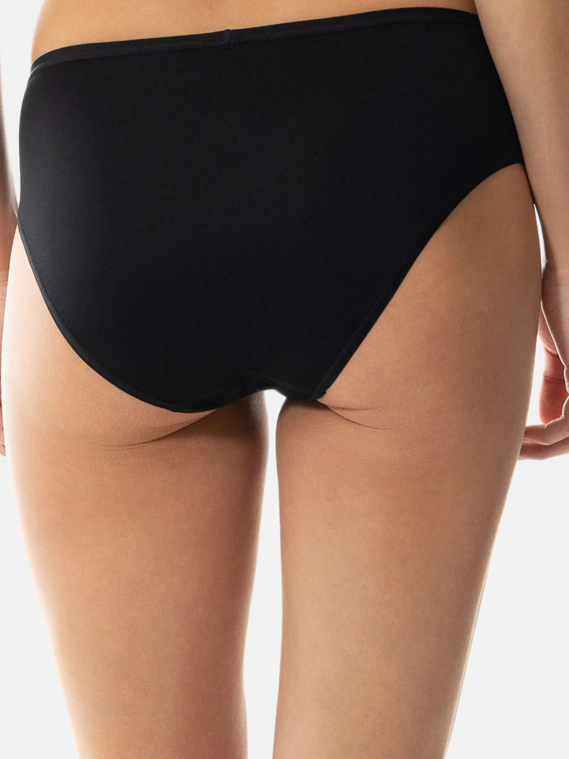 Mey Damen American-Pants - 2er Pack Pure Sense in schwarz
