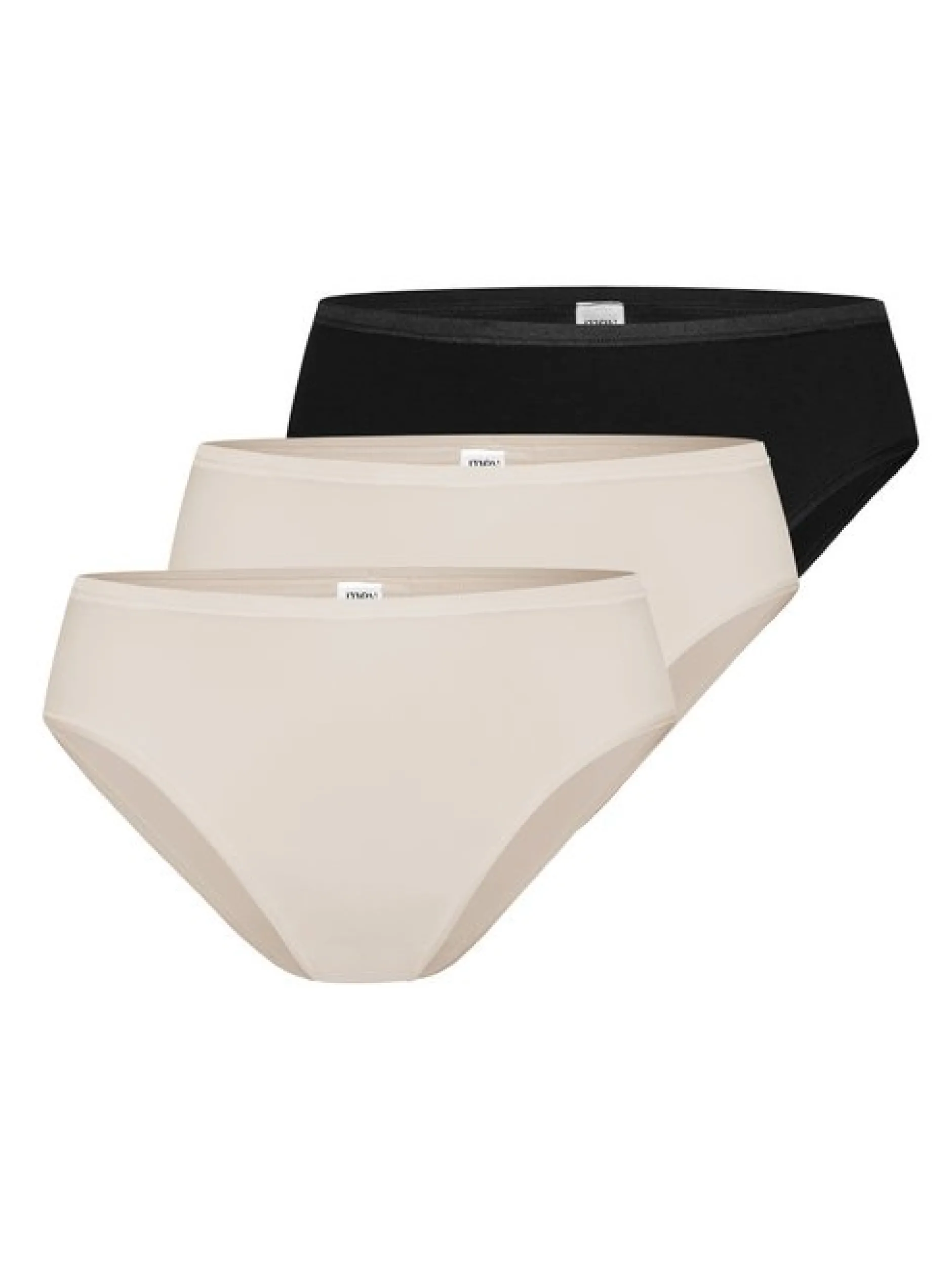 Mey Damen American-Pants im 3er-Pack in mehrfarbig