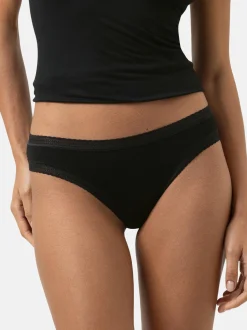 Mey Damen Hipster im 3er-Pack in schwarz