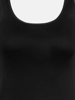 Mey Damen Unterhemd - 2er Pack Pure Sense in schwarz