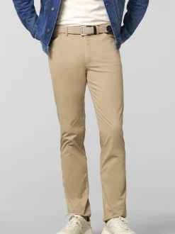 MEYER Herren Chinohose - Chicago in beige - Länge: lang