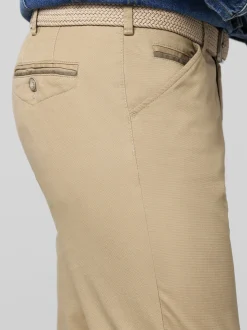 MEYER Herren Chinohose - Chicago in beige - Länge: lang