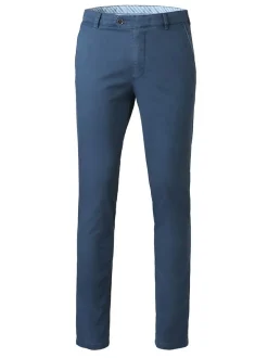 MEYER Herren Chinohose in blau - Länge: lang