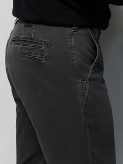 MEYER Herren Chino-Hose - M5 FIT in grau - Länge: lang