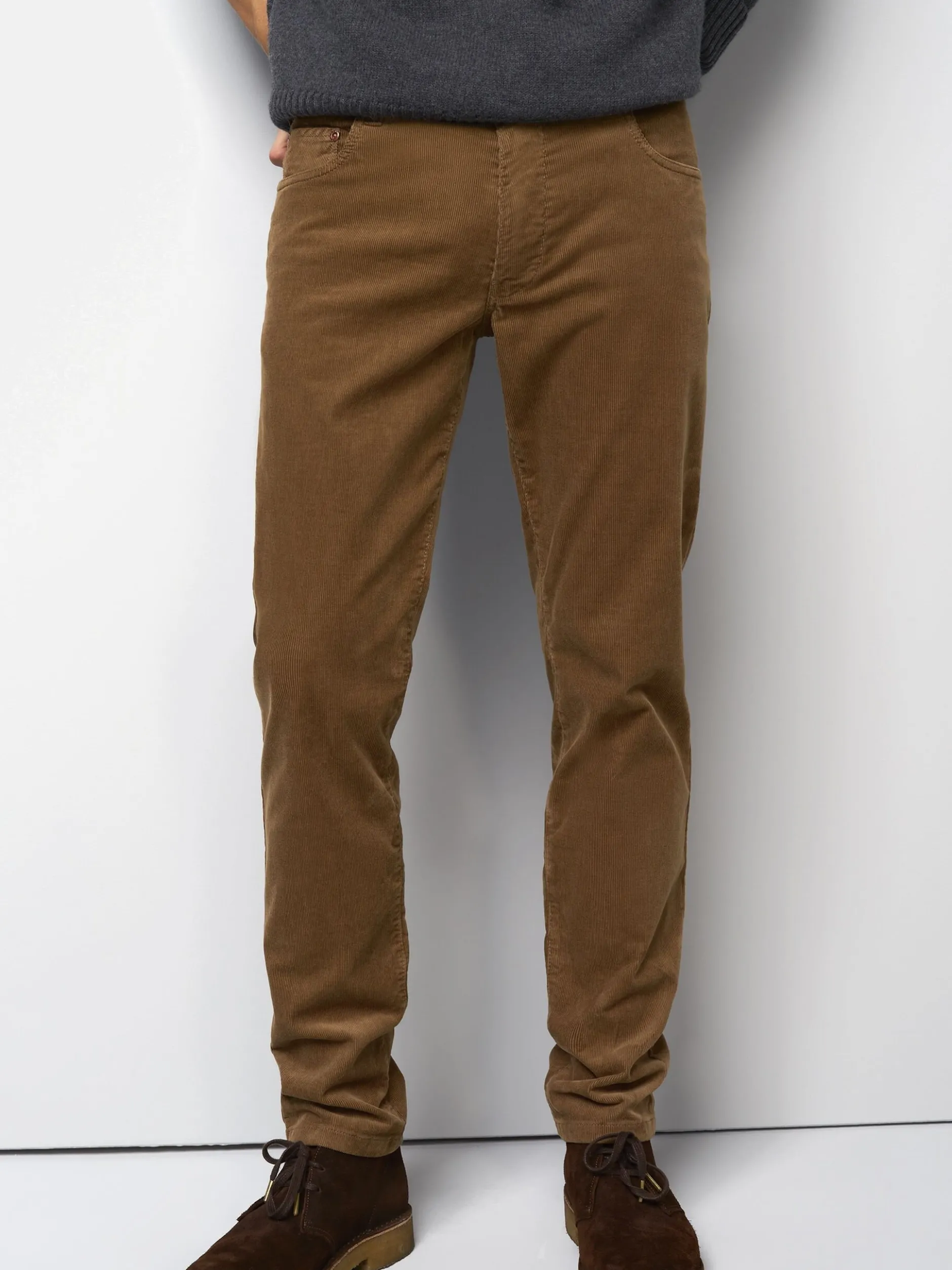 MEYER Herren Chinohose - M5 Five Pocket in camel