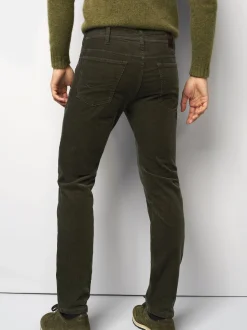MEYER Herren Chinohose - M5 Five Pocket in grün