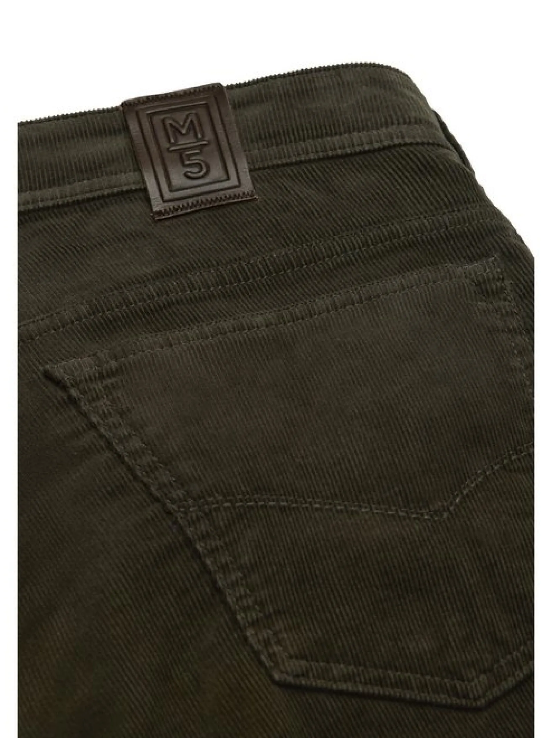 MEYER Herren Chinohose - M5 Five Pocket in grün