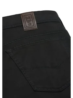 MEYER Herren Chinohose - M5 Five Pocket in schwarz