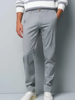 MEYER Herren Chino - M5 Chino in grau - Länge: lang