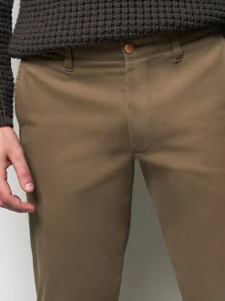 MEYER Herren Chino - M5 in braun - Länge: lang