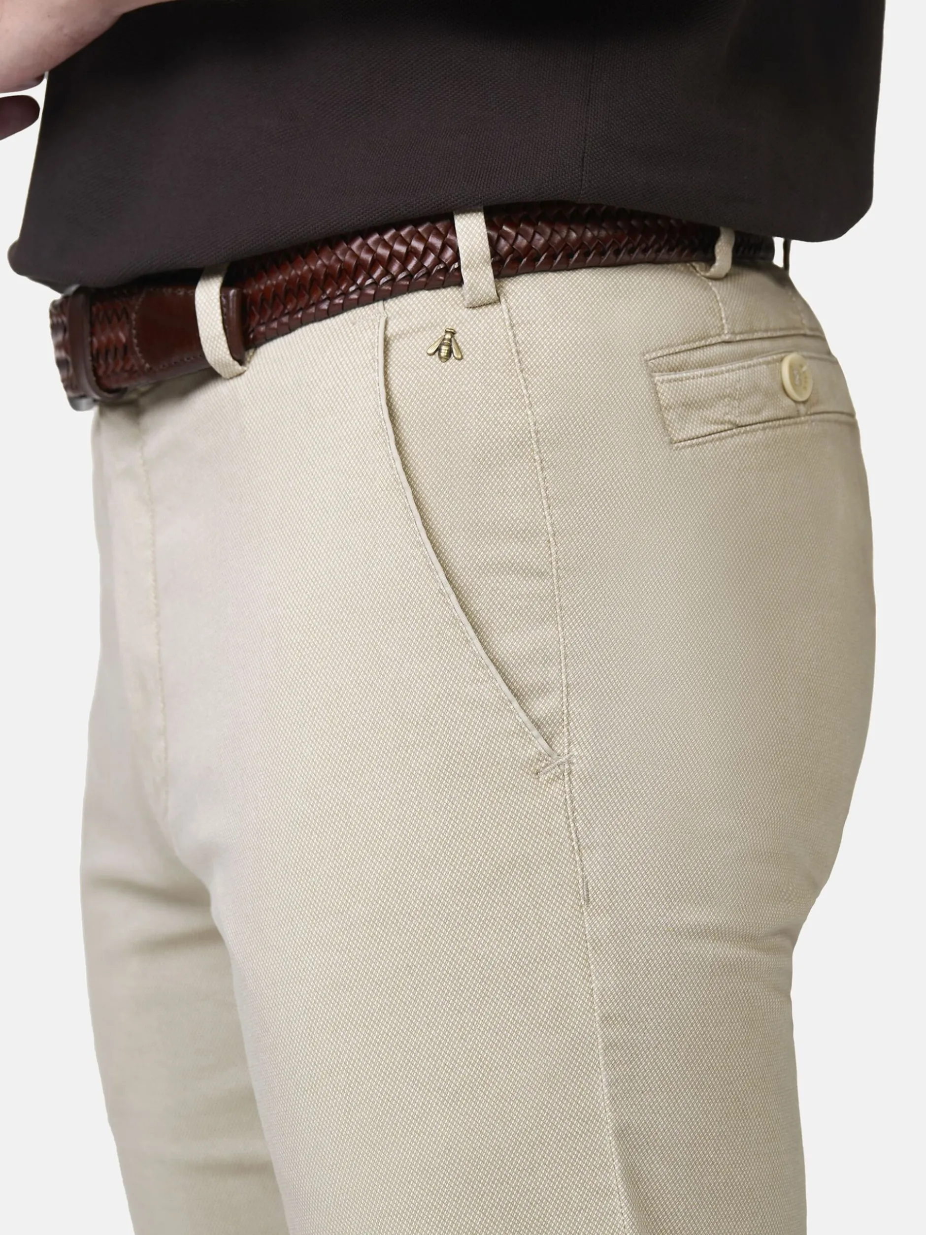 MEYER Herren Chino - NEW YORK Art.1-8130 in beige