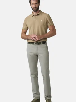 MEYER Herren Hose - Bonn 1-5075 in grün - Länge: lang