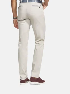 MEYER Herren Hose Dublin in beige - Länge: verkürzt