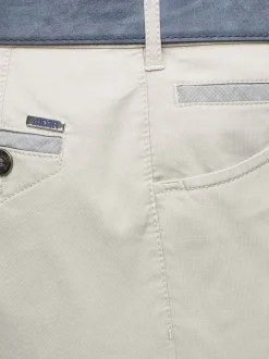MEYER Herren Hose Dublin in beige - Länge: verkürzt