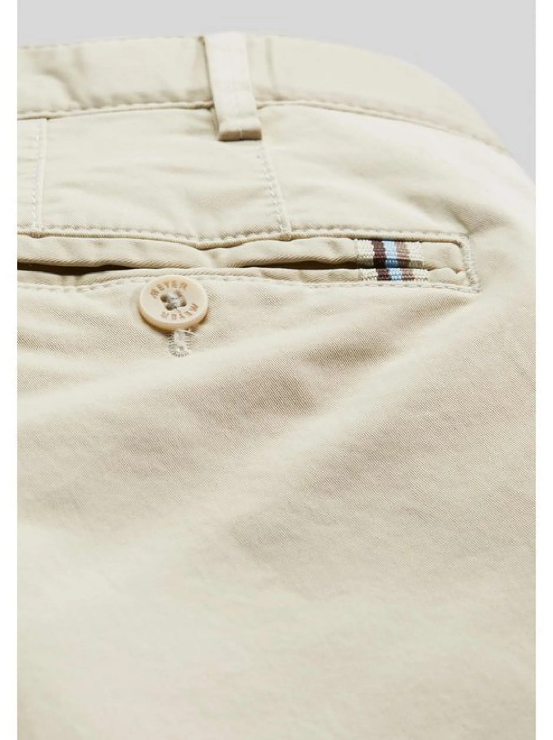MEYER Herren Hose - Oslo in beige - Länge: lang