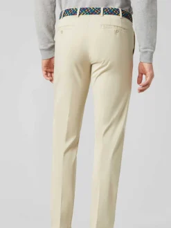 MEYER Herren Hose - Roma in beige - Länge: lang