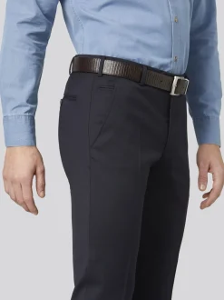 MEYER Herren Hose - Roma in blau - Länge: lang