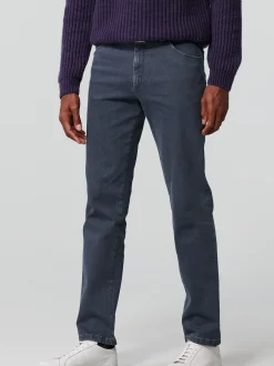 MEYER Herren Jeans - Dublin in grau - Länge: lang
