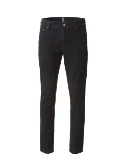 MEYER Herren Jeanshose - M5 Five Pocket in schwarz