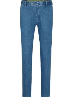 MEYER Herren Jeanshose - Oslo in hellblau - Länge: lang