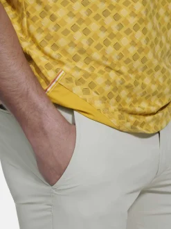 MEYER Herren Polo - Phil in gelb - Ärmel: kurzarm