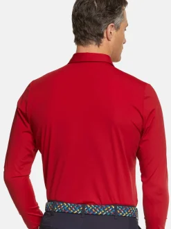 MEYER Herren Poloshirt - Bryson in bordeaux