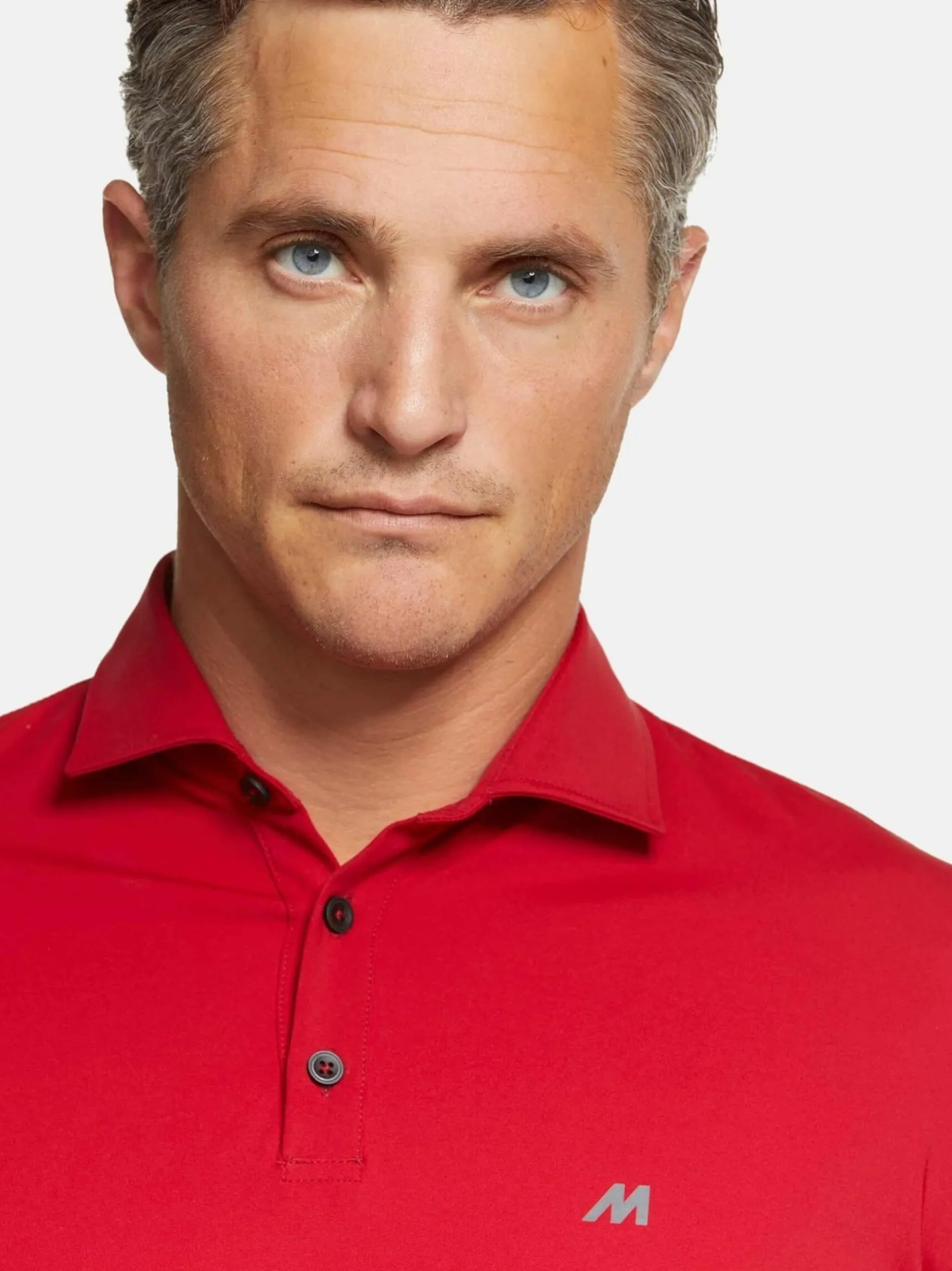 MEYER Herren Poloshirt - Bryson in bordeaux