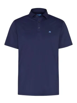 MEYER Herren Poloshirt - Tiger in blau - Ärmel: kurzarm