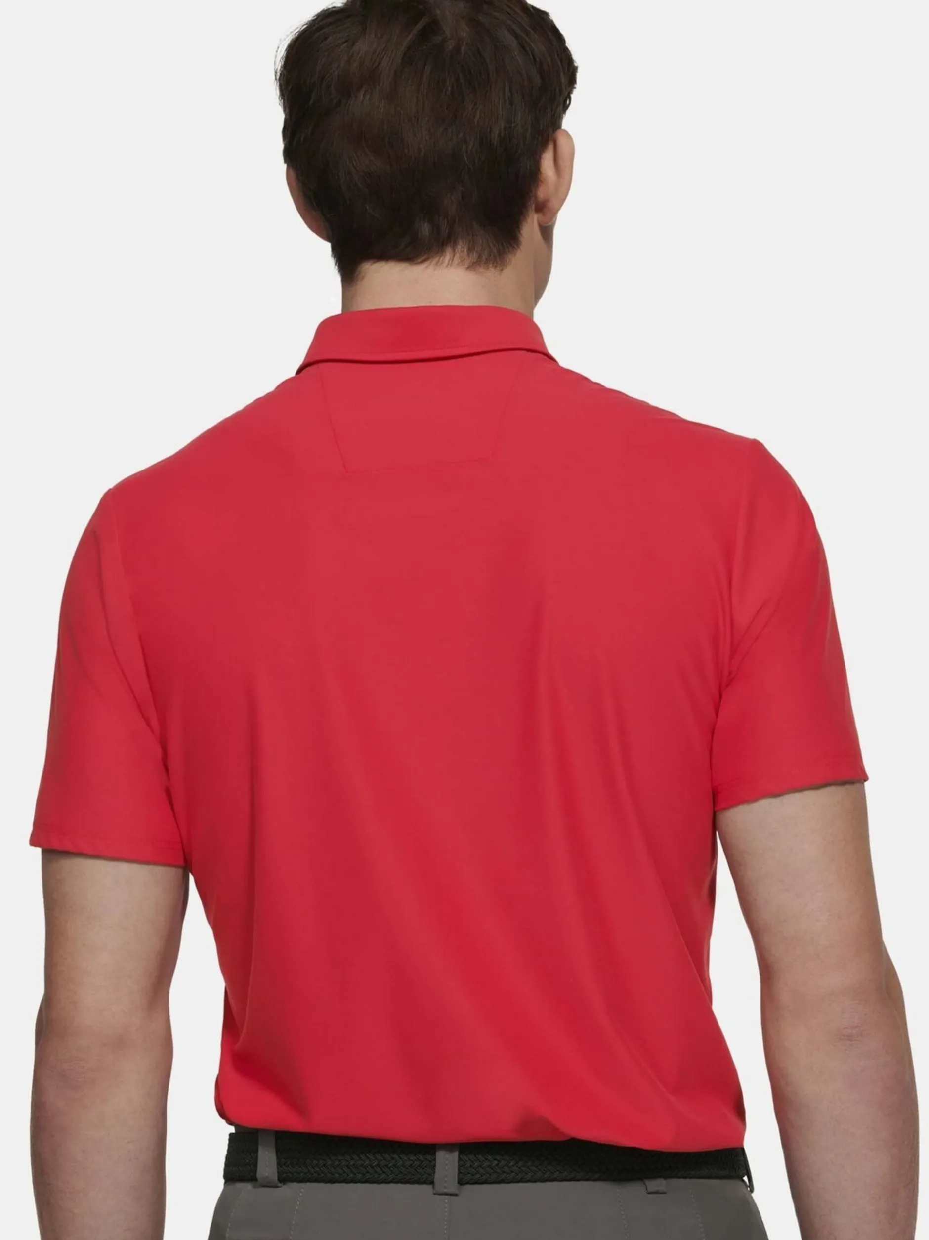 MEYER Herren Poloshirt - Tiger in rot - Ärmel: kurzarm