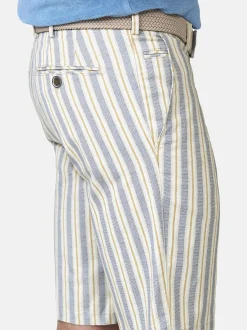 MEYER Herren Shorts B-Palma in blau - Länge: kurz