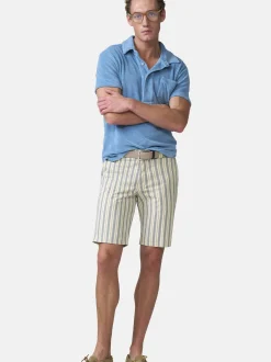 MEYER Herren Shorts B-Palma in blau - Länge: kurz