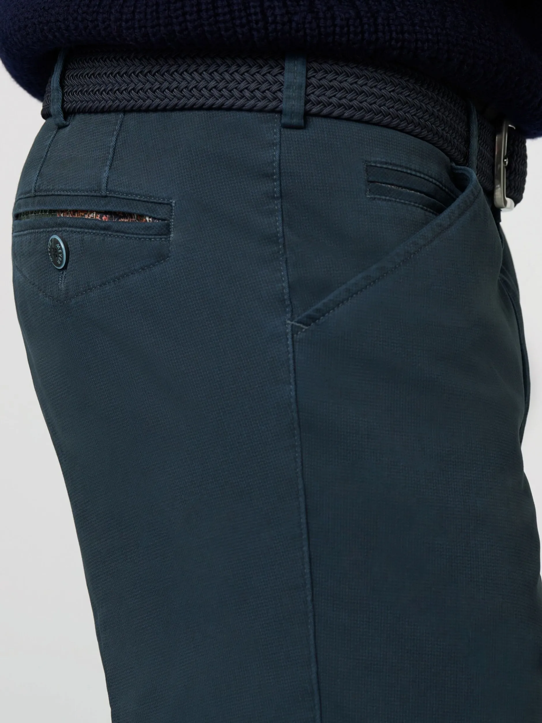 MEYER Herren Thermo Chino - Chicago in blau