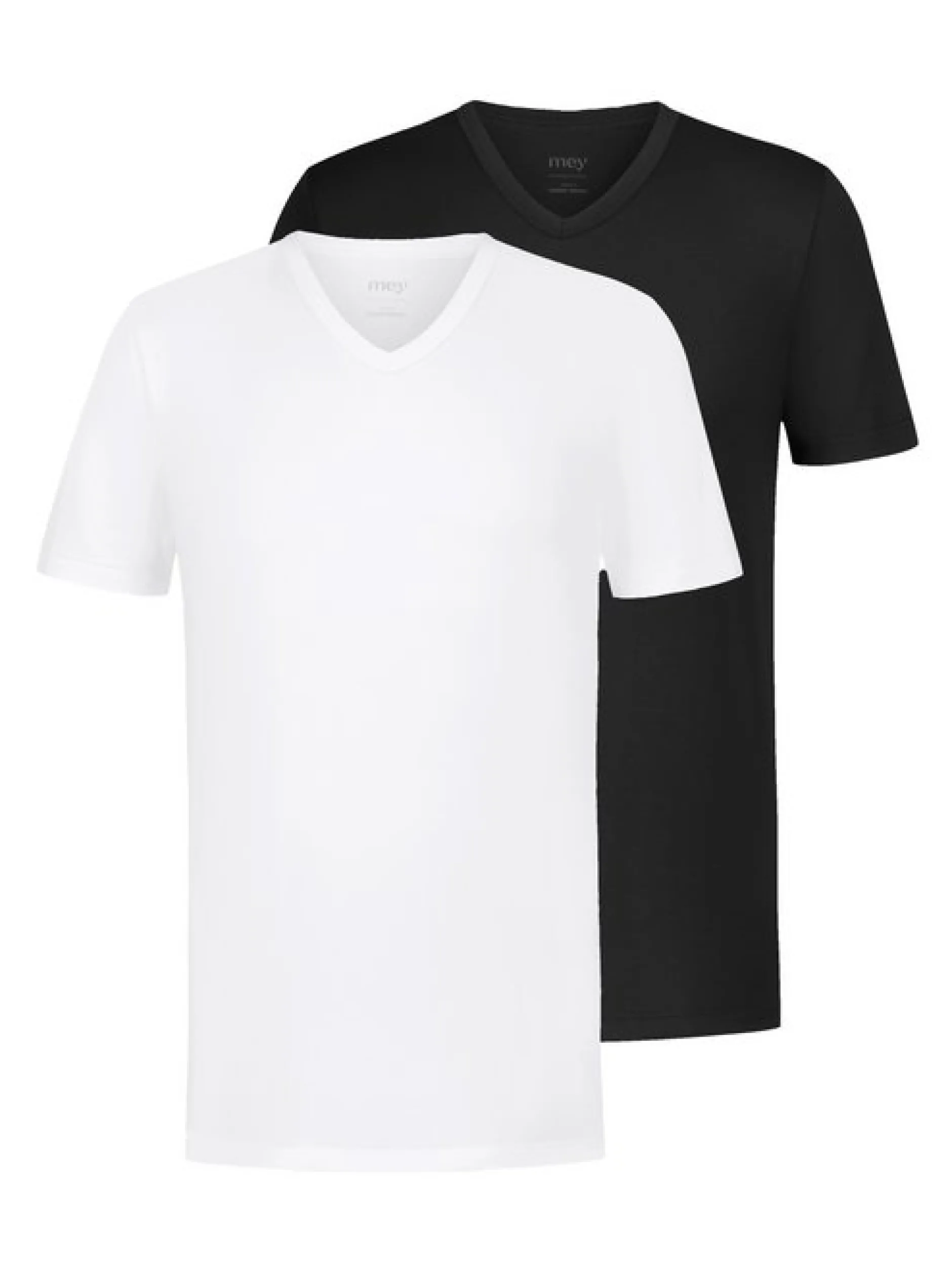 Mey Herren Unterziehshirts im 2er-Pack in mehrfarbig