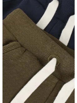 Minymo Jungen Jogginghose - MIBoys in oliv blau