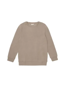 Minymo Jungen Rundhalspullover - MISweatshirt in braun