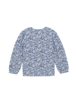 Minymo Kinder Langarmshirt - MIT-shirt in blau
