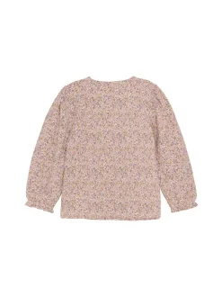 Minymo Kinder Langarmshirt - MIT-shirt in rosa