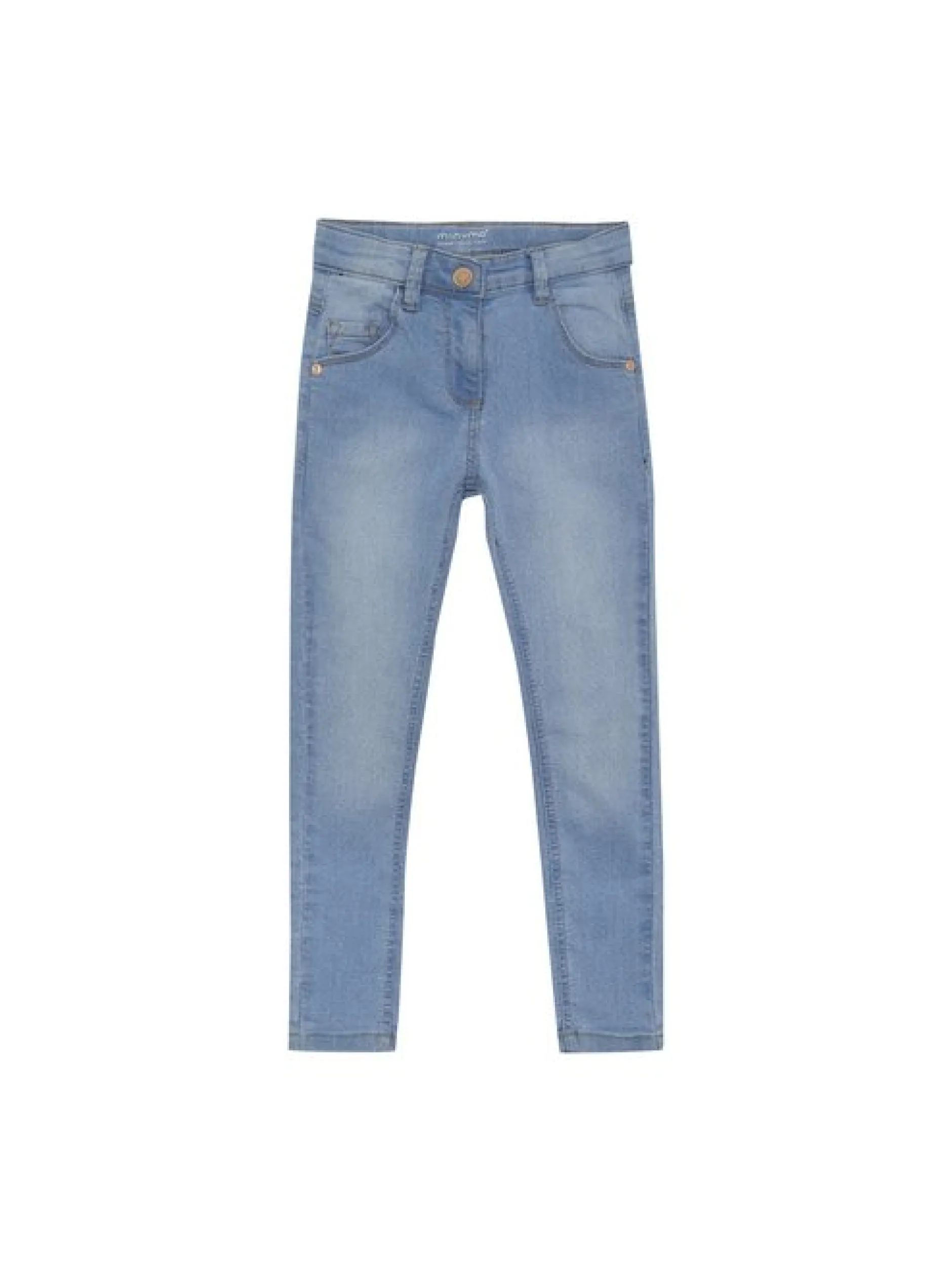 Minymo Mädchen 5-Pocket-Jeans in hellblau