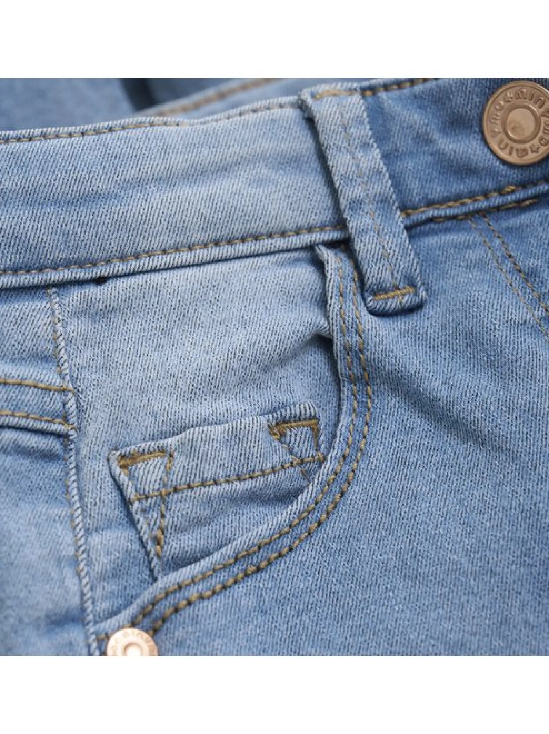 Minymo Mädchen 5-Pocket-Jeans in hellblau