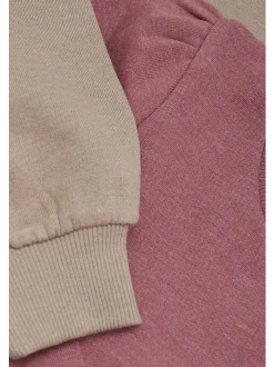 Minymo Mädchen Rundhalspullover - MISweatshirt in bordeaux