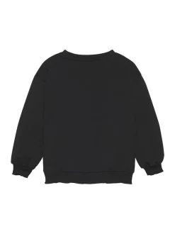 Minymo Mädchen Rundhalspullover - MISweatshirt in schwarz