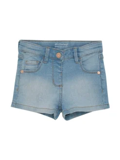Minymo Mädchen Shorts - MIShorts in hellblau