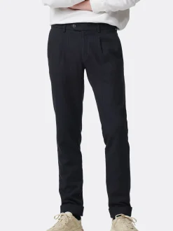 MMX Herren Chino-Hose - Leo-U in blau - Länge: lang