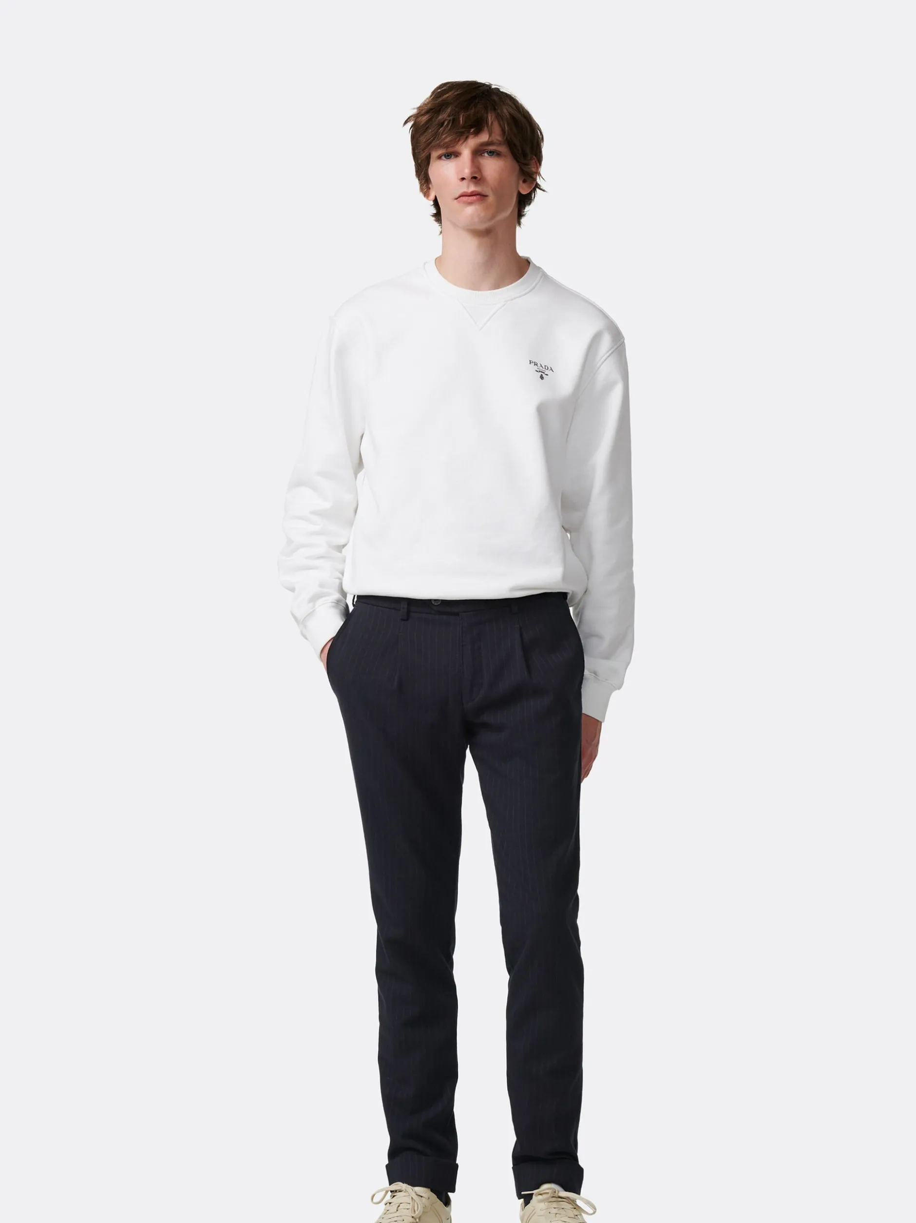 MMX Herren Chino-Hose - Leo-U in blau - Länge: lang