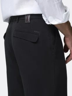 MMX Herren Chino in schwarz - Länge: lang