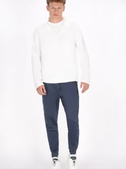Mo Herren Fleecepullover in weiß
