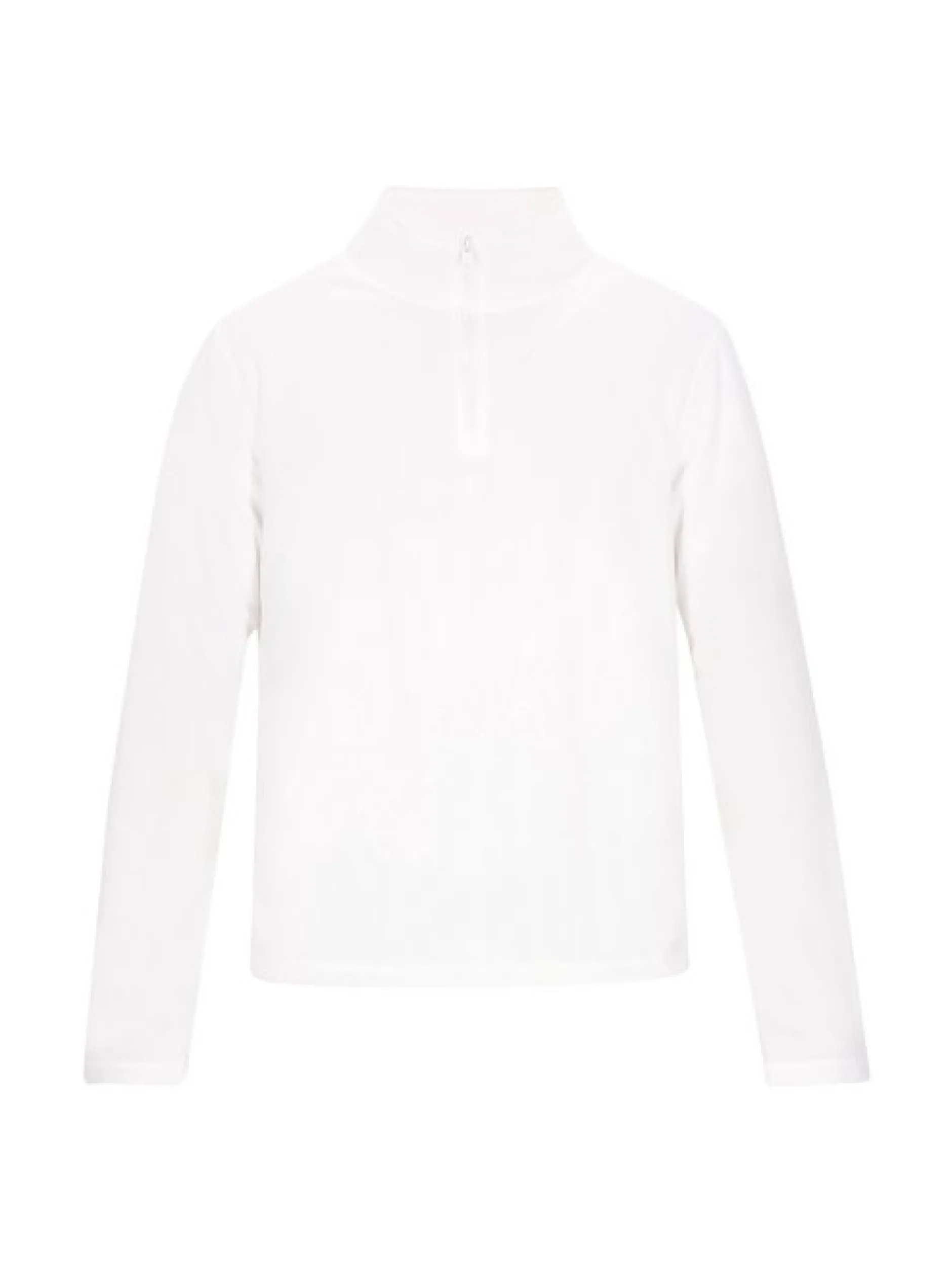 Mo Herren Fleecepullover in weiß