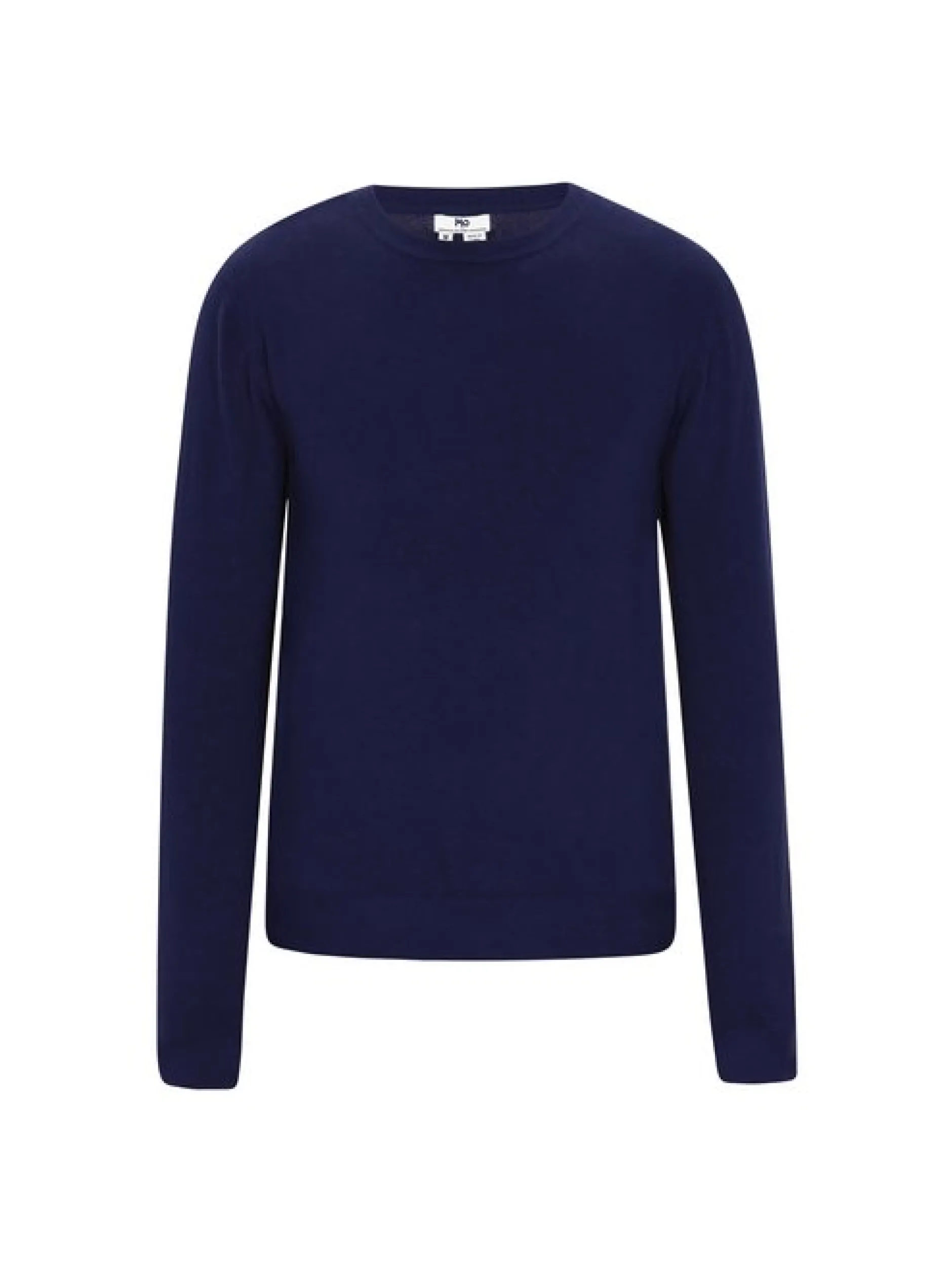 Mo Herren Pullover in blau - Ausschnitt: Rundhals