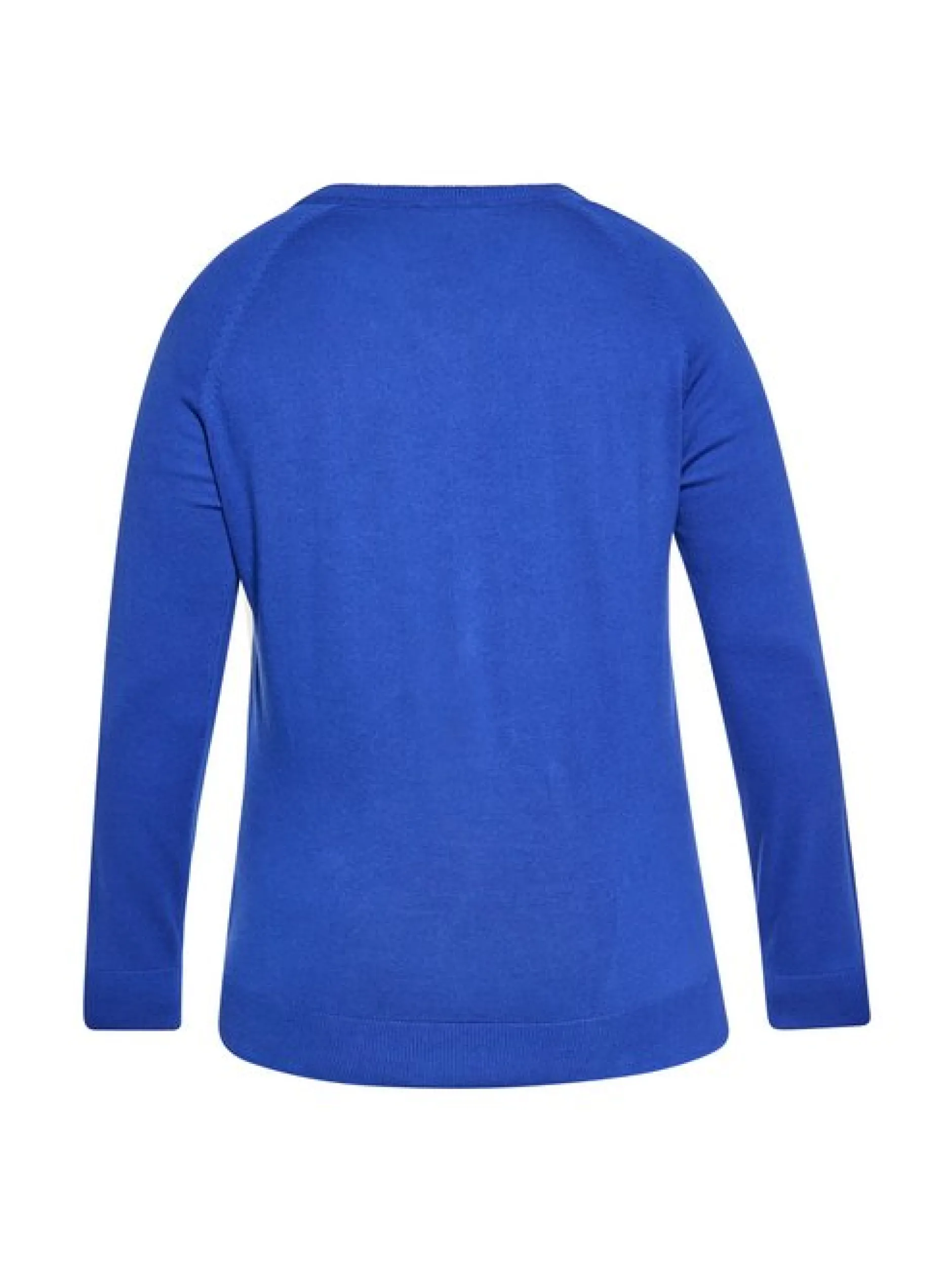 Mo Herren Pullover in blau - Ausschnitt: Rundhals