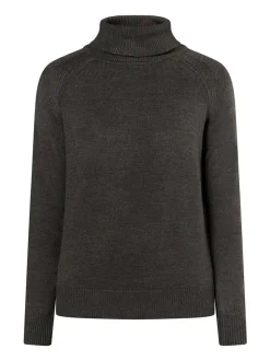 Mo Herren Rollkragenpullover in anthrazit